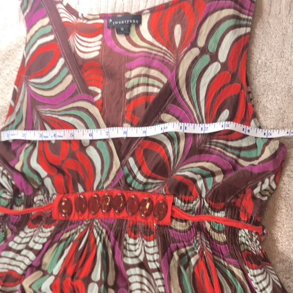 Vintage Forever 21 Maxi Dress - Picture 5 of 13